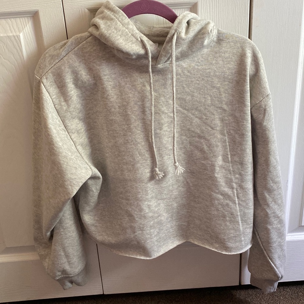 Cropped hoodie